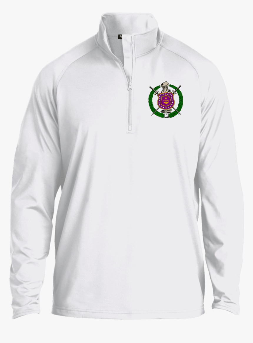 Omega Psi Phi 1/2 Zip Raglan Performance Pullover - Omega Psi Phi, HD Png Download, Free Download