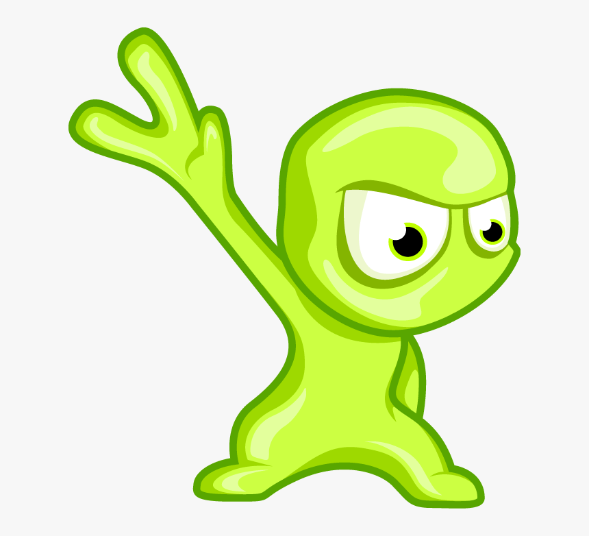 Weird Clipart Funny Alien - Made Up Cartoon Characters, HD Png Download, Free Download