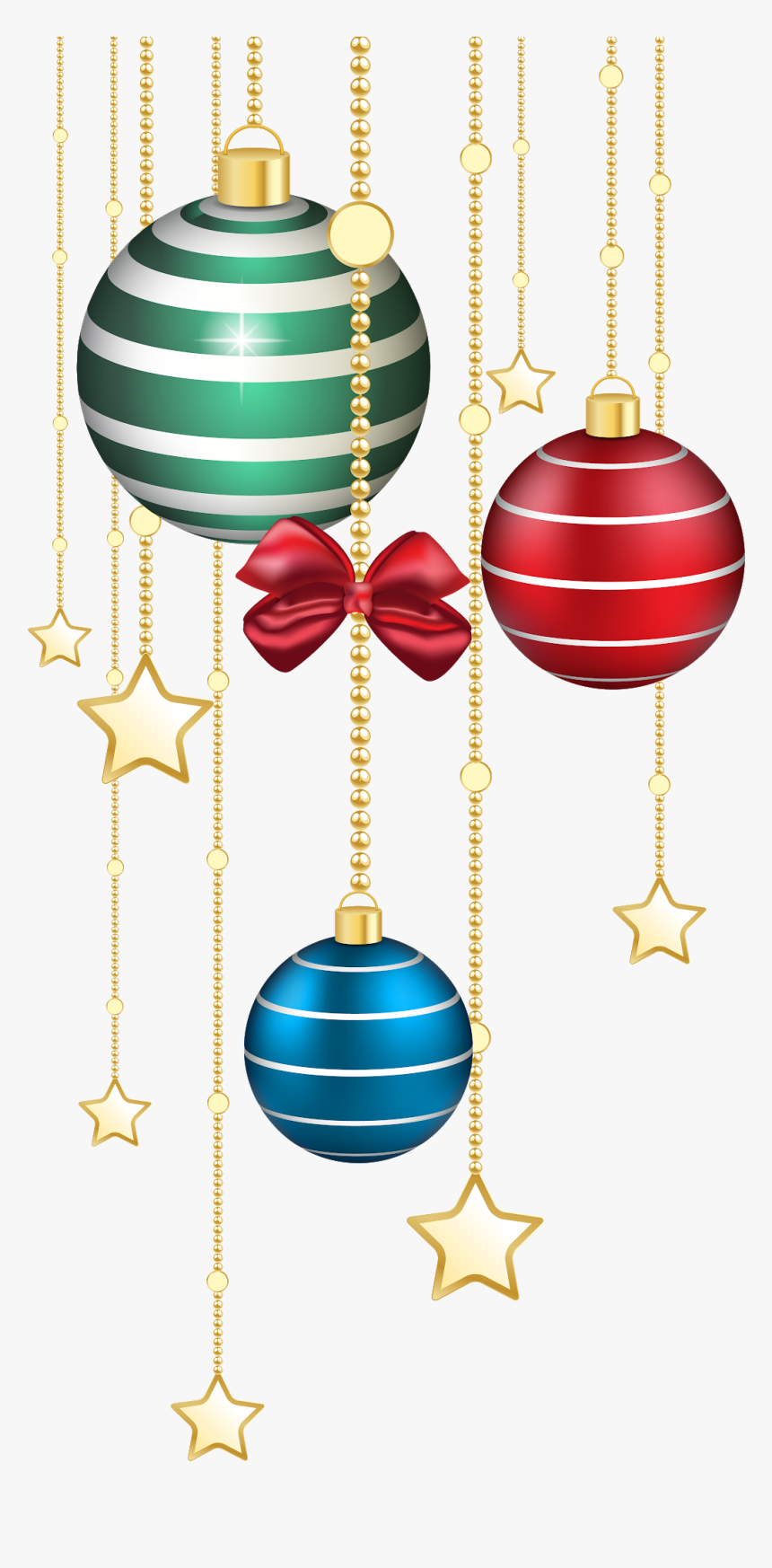 Christmas Clipart, Christmas Balls, Merry Christmas, - Free Christmas Clipart Ornaments, HD Png Download, Free Download