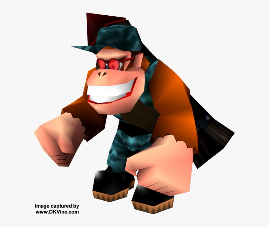 Oh No, Funky, You Don"t Look Like A Twat In That Gear - Funky Kong 64, HD Png Download, Free Download