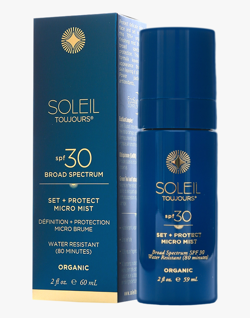 Soleil Toujours Set Protect Micro Mist - Spf Setting Spray, HD Png Download, Free Download