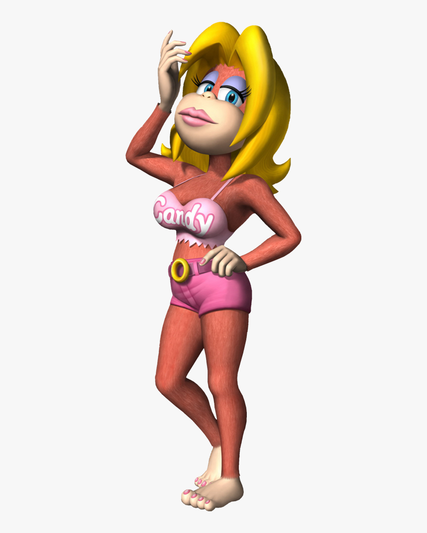 Candykongdkjc - Super Mario Candy Kong, HD Png Download - kindpng.