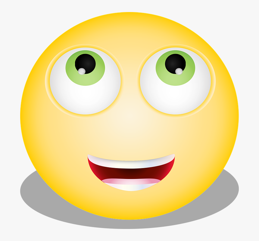 Graphic, Smiley, Emoticon, Emoji, Look Up, Arrow - Face Looking Up Emoji, HD Png Download, Free Download