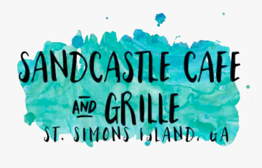 Sandcastle Cafe And Grill Logo - Calligraphy, HD Png Download, Free Download
