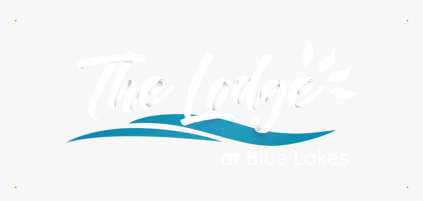 The Lodge At Blue Lakes - Calligraphy, HD Png Download, Free Download