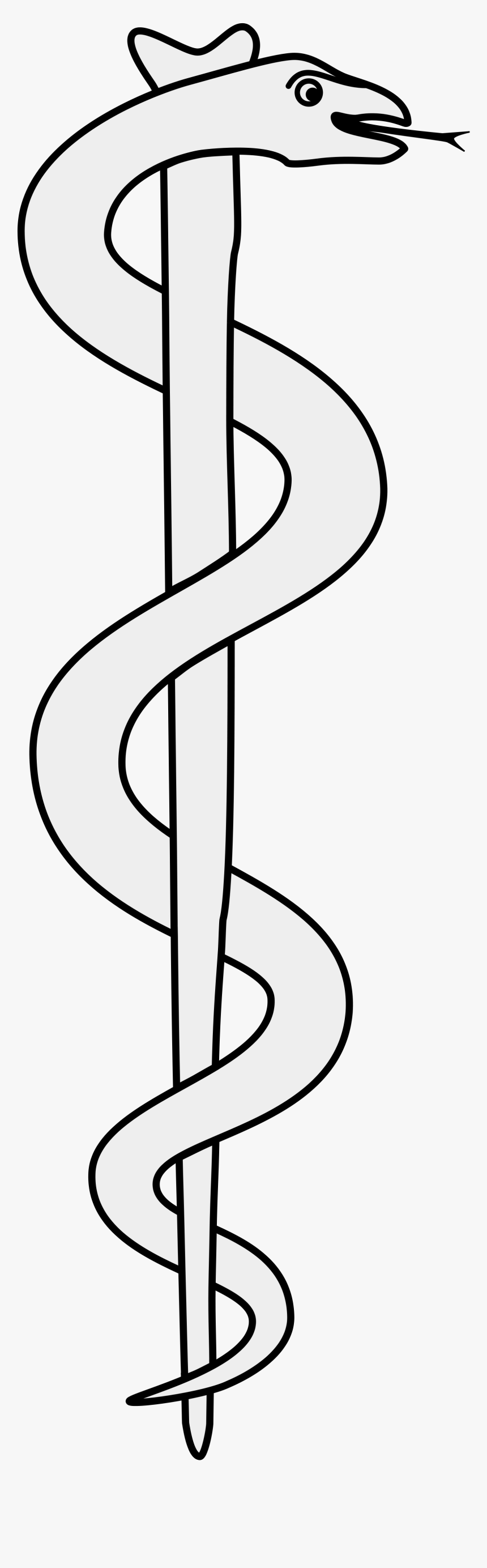 Rod Of Asclepius Svg , Png Download - Greek Rod Of Asclepius, Transparent Png, Free Download