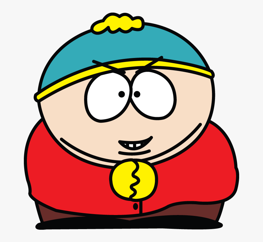 How To Draw Eric Cartman South Park Cartoons Easy Step - South Park Drawing Cartman, HD Png Download, Free Download