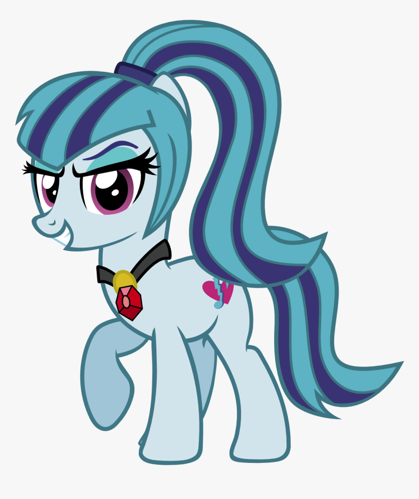 Sonata Dusk Vector By Kingdark0001-d7vwf - Mlp Rainbow Power To Pony, HD Png Download, Free Download