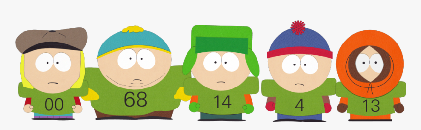 South Park 4 Main Characters, HD Png Download, Free Download