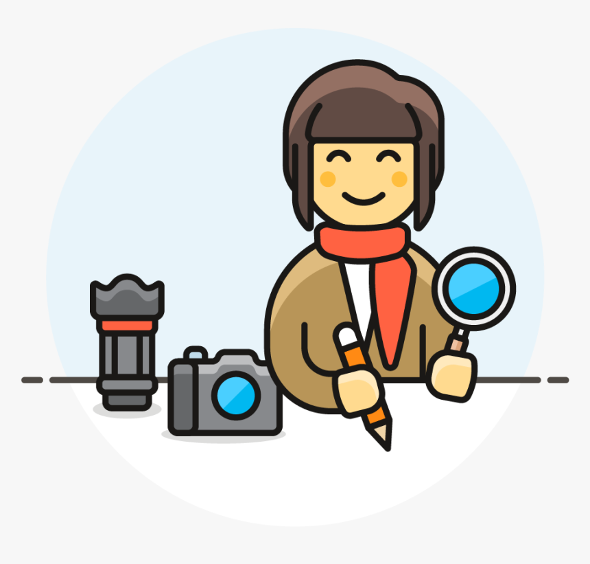 Icon Image Creator Pushsafer Send Push Notifications - Journalist Clipart, HD Png Download, Free Download