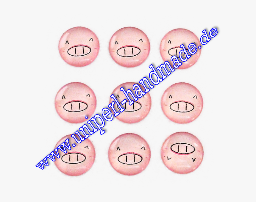 Emoji Cabochon, 14 Mm, Grinning Face With Closed Eyes - Smiley, HD Png Download, Free Download