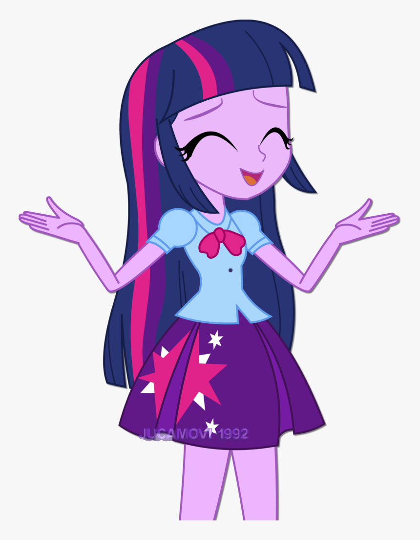 Jucamovi1992, Clothes, Cute, Equestria Girls, Eyes - Twilight Sparkle Applejack My Little Pony Equestria, HD Png Download, Free Download