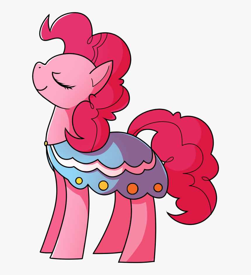 Amazingmollusk, Clothes, Dress, Earth Pony, Eyes Closed, - Cartoon, HD Png Download, Free Download