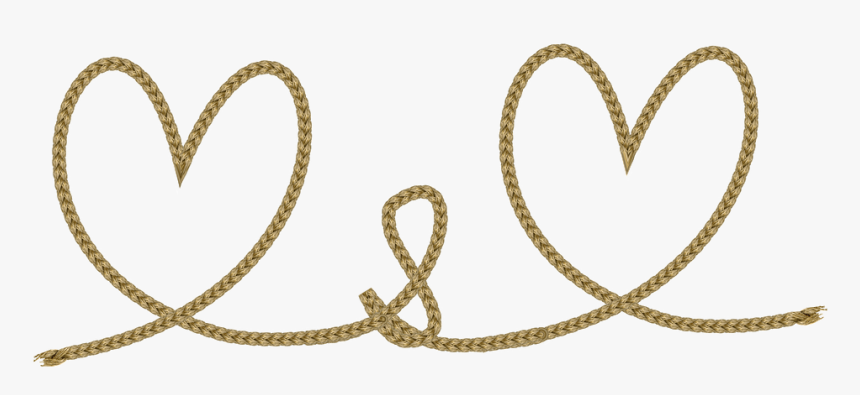 Heart, Hearts, Mr And Mrs, Mr Mrs, Love, Valentine - Heart Rope Png, Transparent Png, Free Download