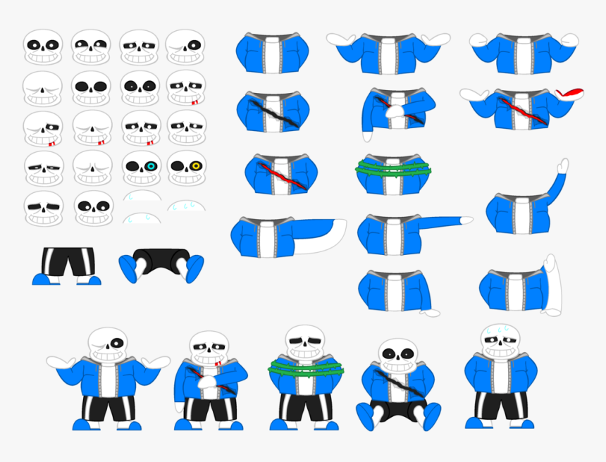 Make Sprite Sheet From Png - Custom Sans Sprite Sheet, Transparent Png, Free Download