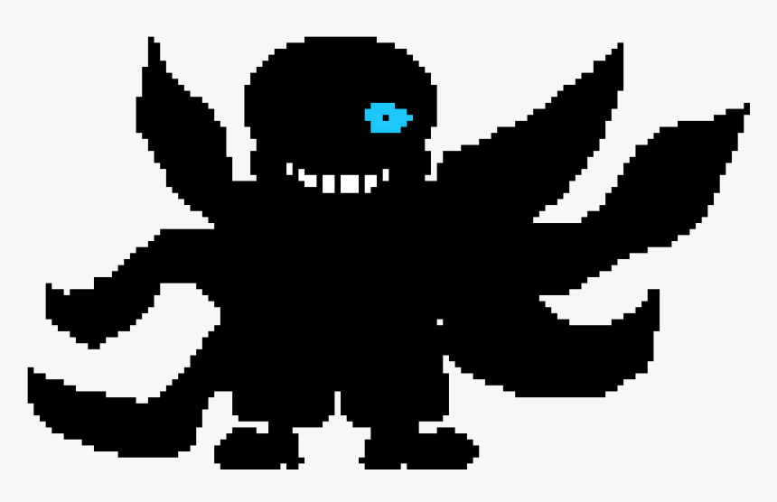 Nightmare Sans Sprite , Png Download - Nightmare Sans Pixel Art, Transparent Png, Free Download