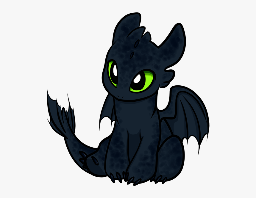 Chibi Night Fury, HD Png Download, Free Download