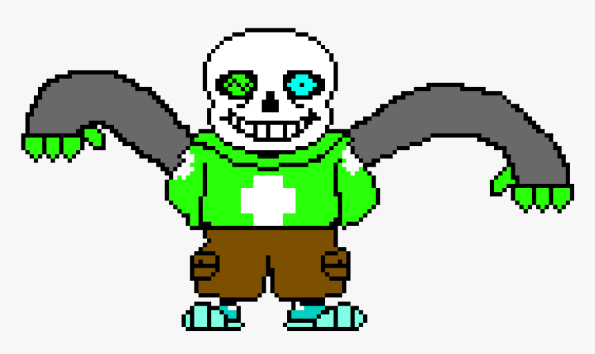 Antivirus Sans Sprite - Undertale Sans Pixel Art, HD Png Download, Free Download