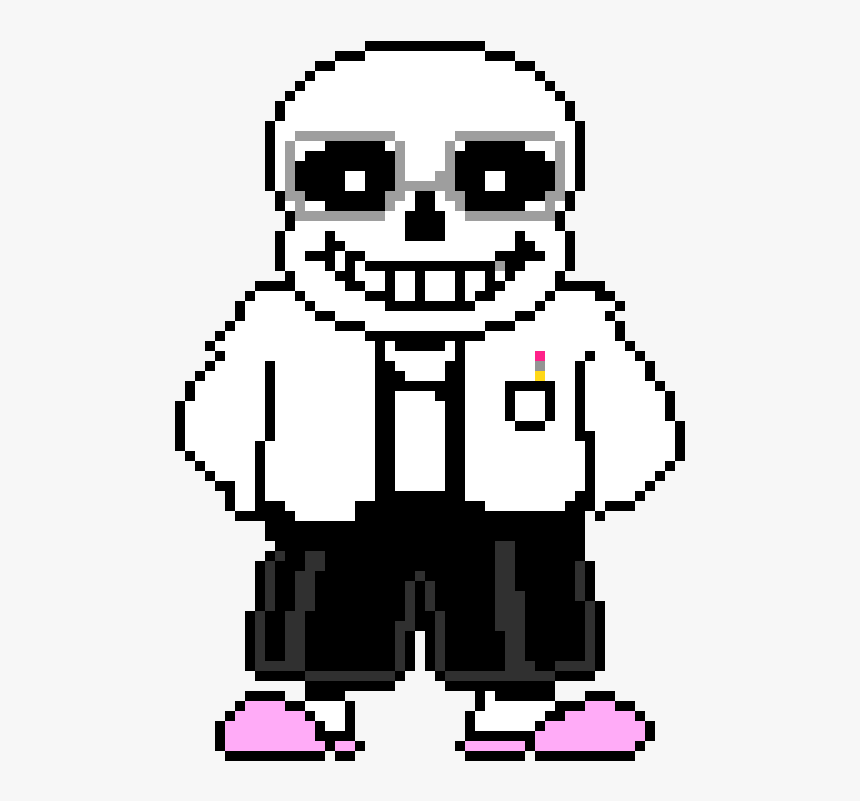 Sans Sprite , Png Download - Sans Undertale Blue Eye, Transparent Png, Free Download