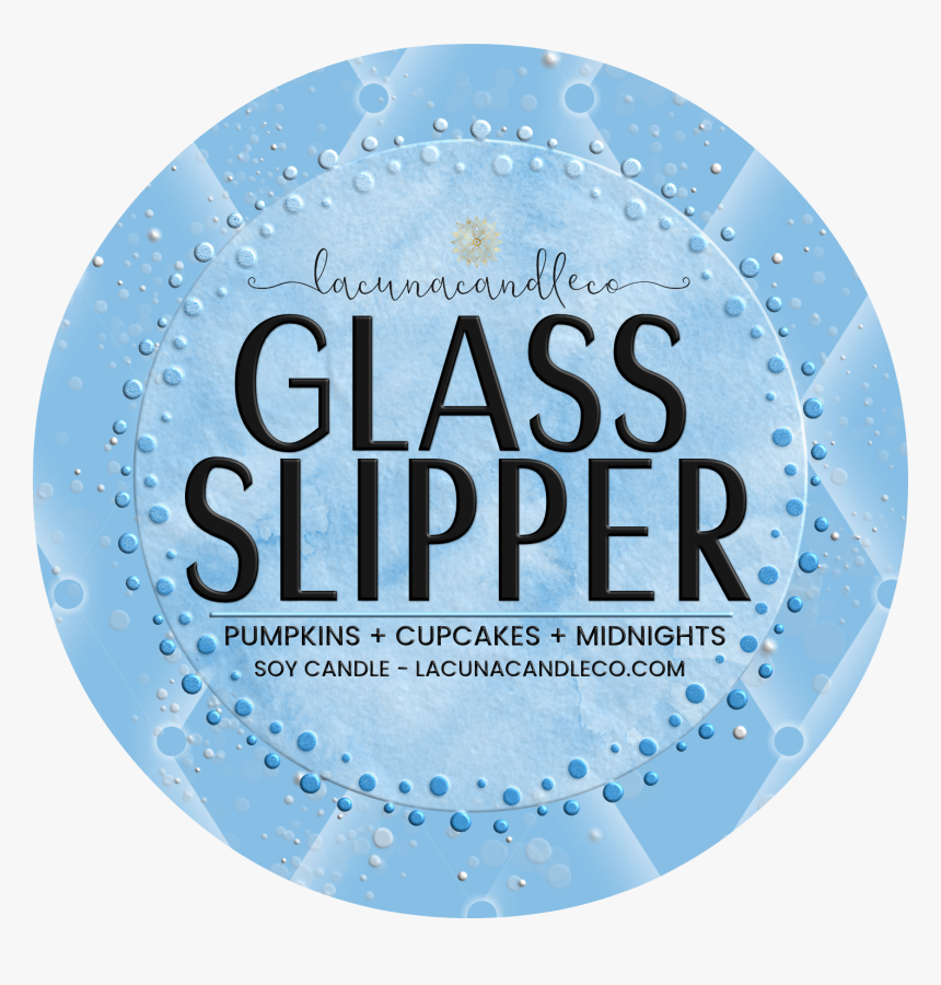 Glass Slipper Soy Candle - Circle, HD Png Download, Free Download