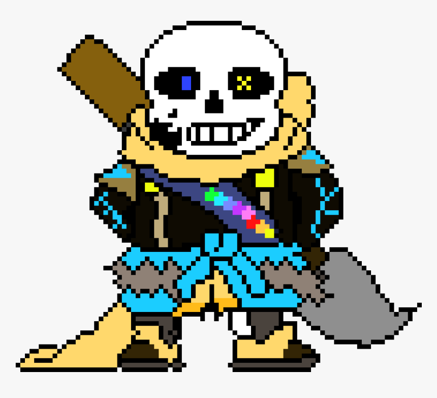 Ink Sans Sprite , Png Download - Ink Sans Pixel Art, Transparent Png, Free Download