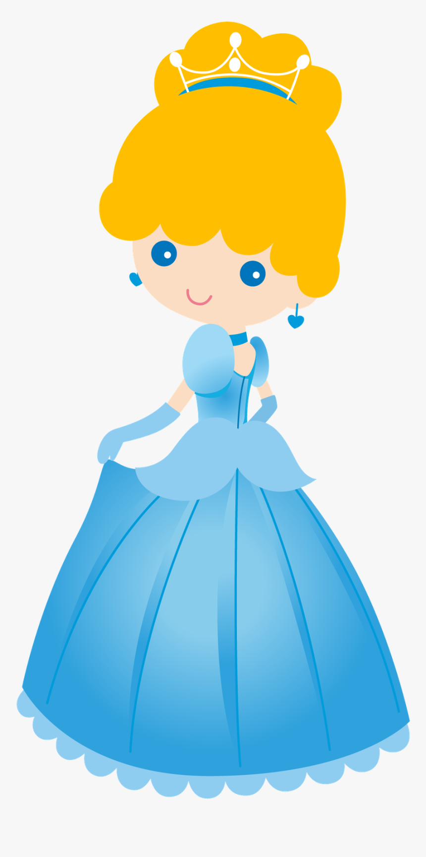Clipart Princesse, HD Png Download - kindpng