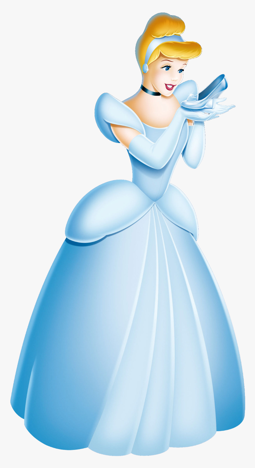Cinderella Holding Glass Slipper, HD Png Download, Free Download