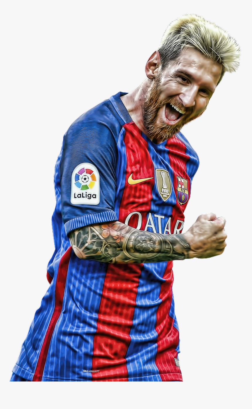 Lionel Messi Png Happy Smile Fc Barca Clipart Clipart - Lionel Messi Png 2017, Transparent Png, Free Download