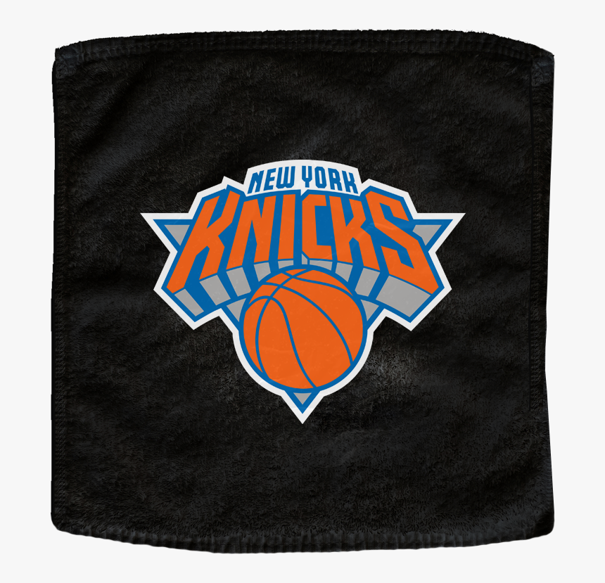 Black New York Knicks Nba Basketball Rally Towels - Logo New York Knicks, HD Png Download, Free Download