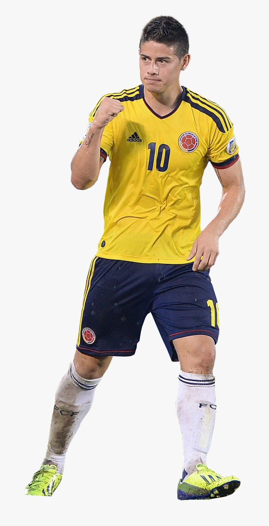 Football Player Png - Transparent James Rodriguez Colombia Png, Png Download, Free Download