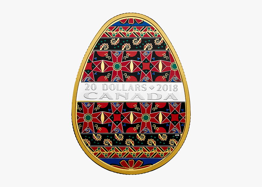 2018 Pysanka Coin, HD Png Download, Free Download