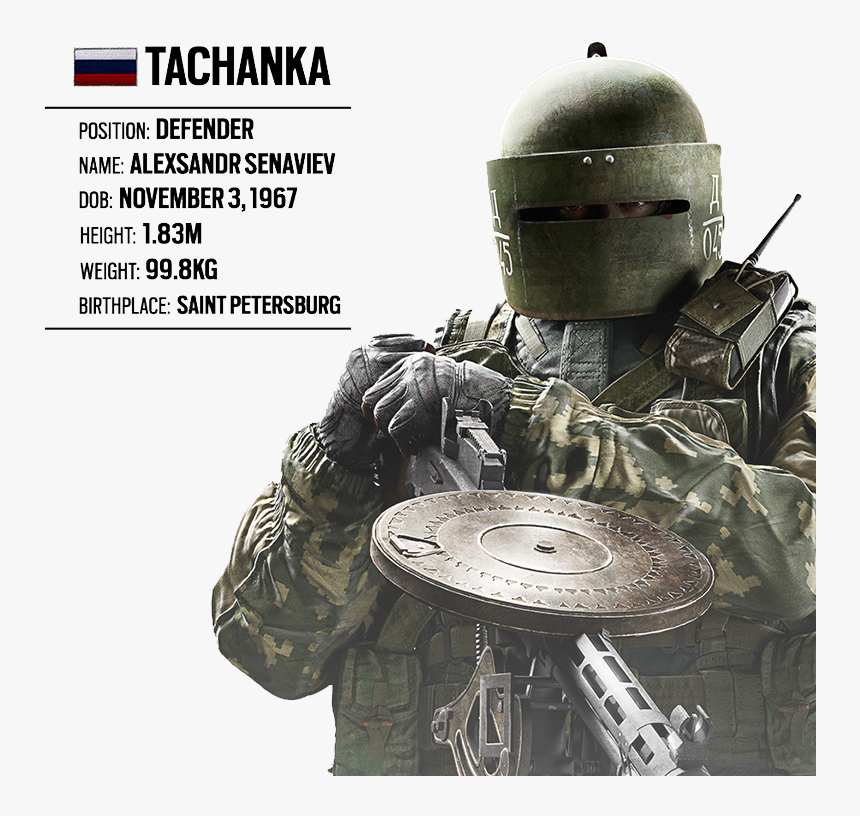 News Tachanka Profile - Rainbow Six Siege Tachanka Bio, HD Png Download, Free Download