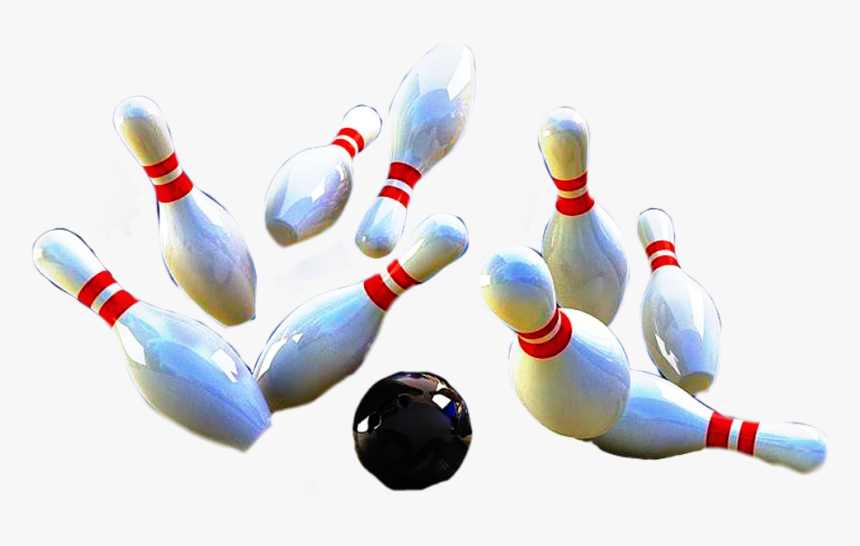 #freetoedit #freetoremix #sticker #bowling #strike - Ten-pin Bowling, HD Png Download, Free Download
