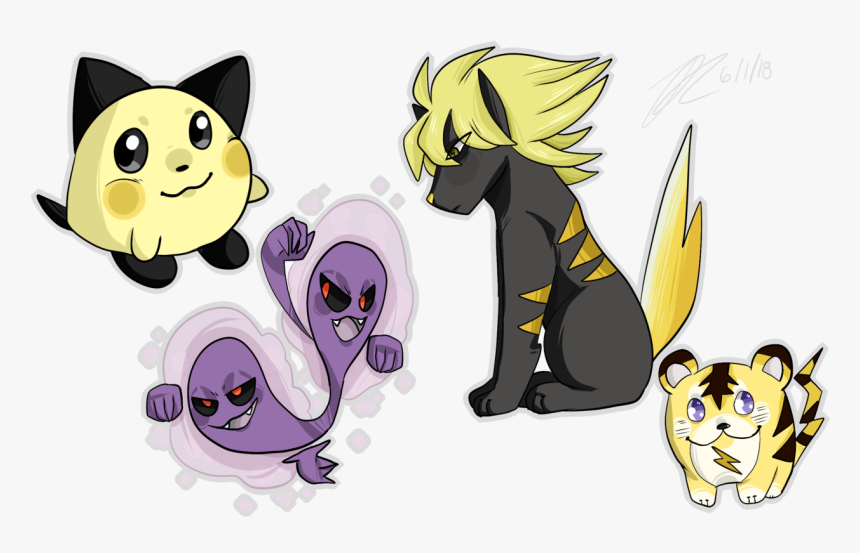 Some Beta Pokemon - Cartoon, HD Png Download, Free Download