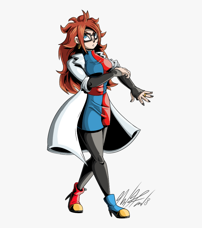 Android 21 Png - Dbz Android 21 Png, Transparent Png, Free Download