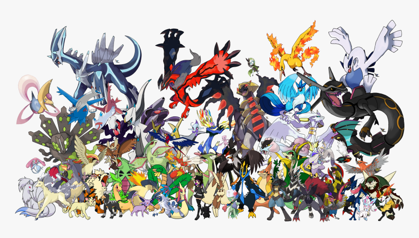 All Legendary Pokemon Wallpaper - Pokemones Legendarios De Xyz, HD Png Download, Free Download