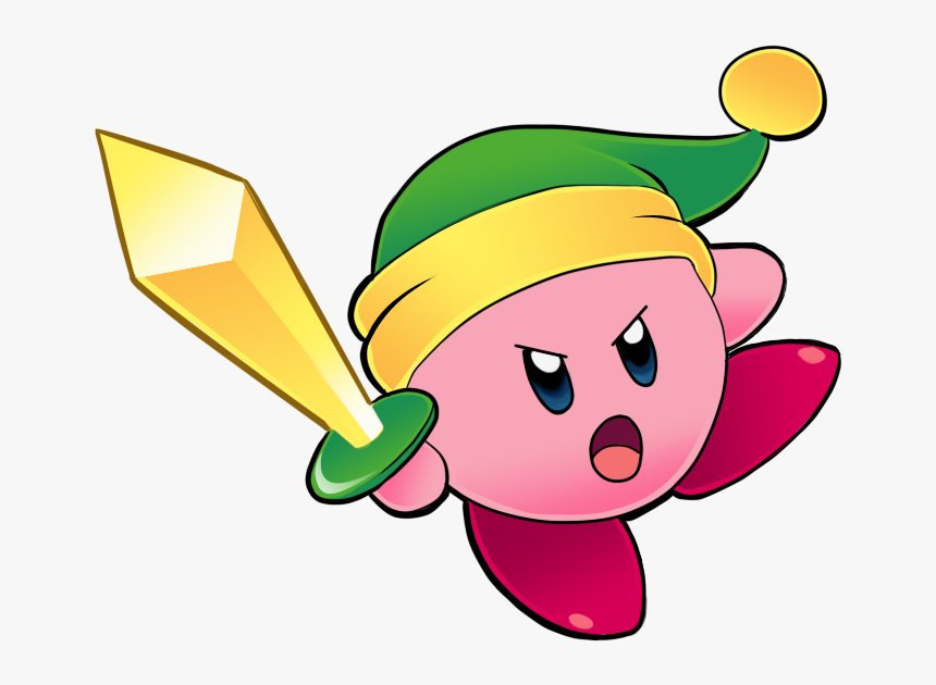 This Old Copy Ability Was One Of The Oldest And Simplest - Kirby With Sword, HD Png Download, Free Download