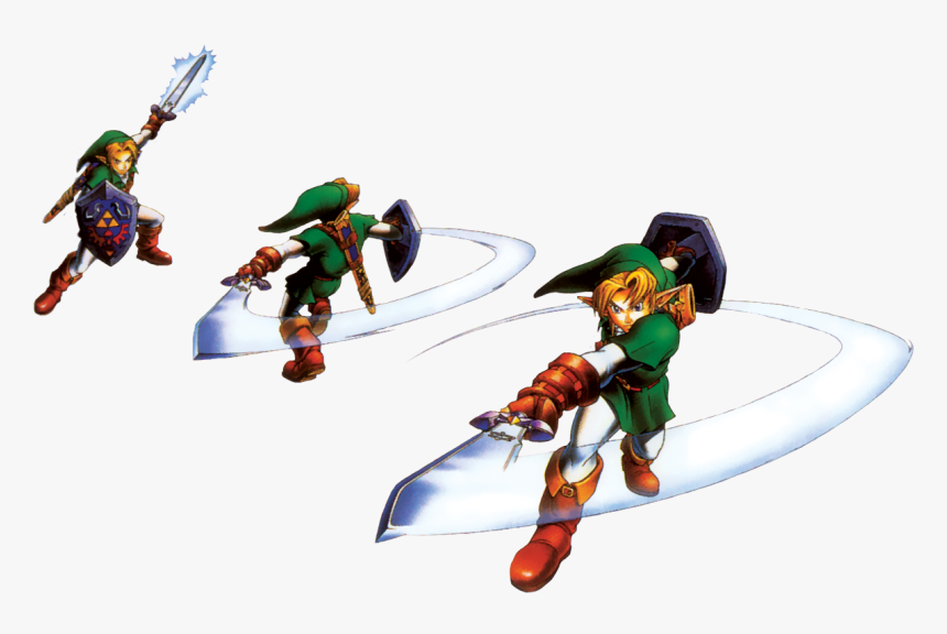 Link Spin Attack Oot - Link Spin Attack Png, Transparent Png, Free Download