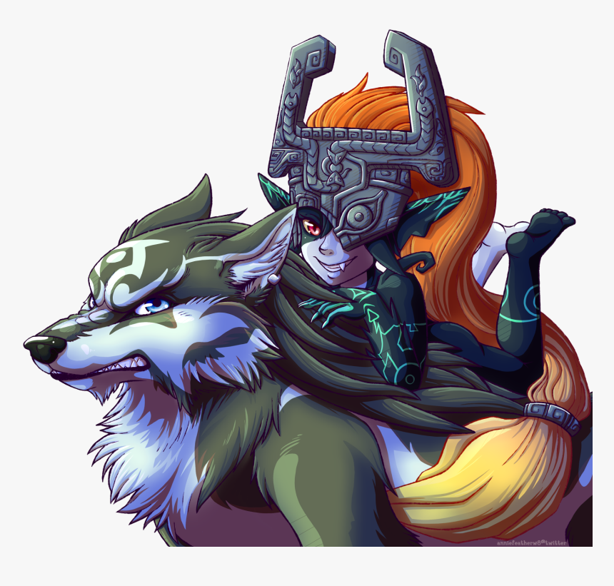 Midna And Link Fan Art, HD Png Download, Free Download