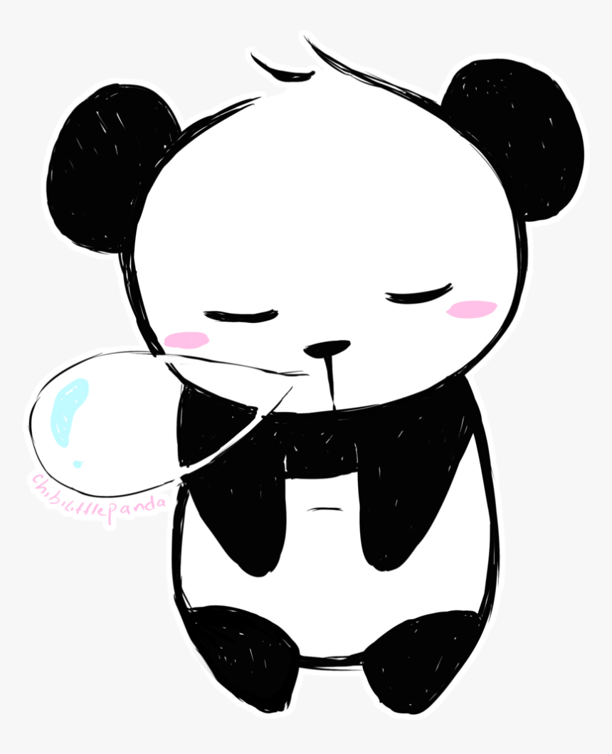 Adelaide Zoo Currently Has Two Giant Pandas, Wang Wang - Panda Chibi Anime Png, Transparent Png, Free Download