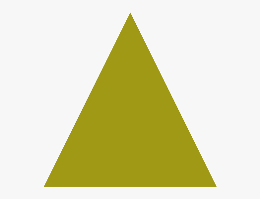 Triangles Are Made To Order - Gold Triangle Shape Png, Transparent Png, Free Download