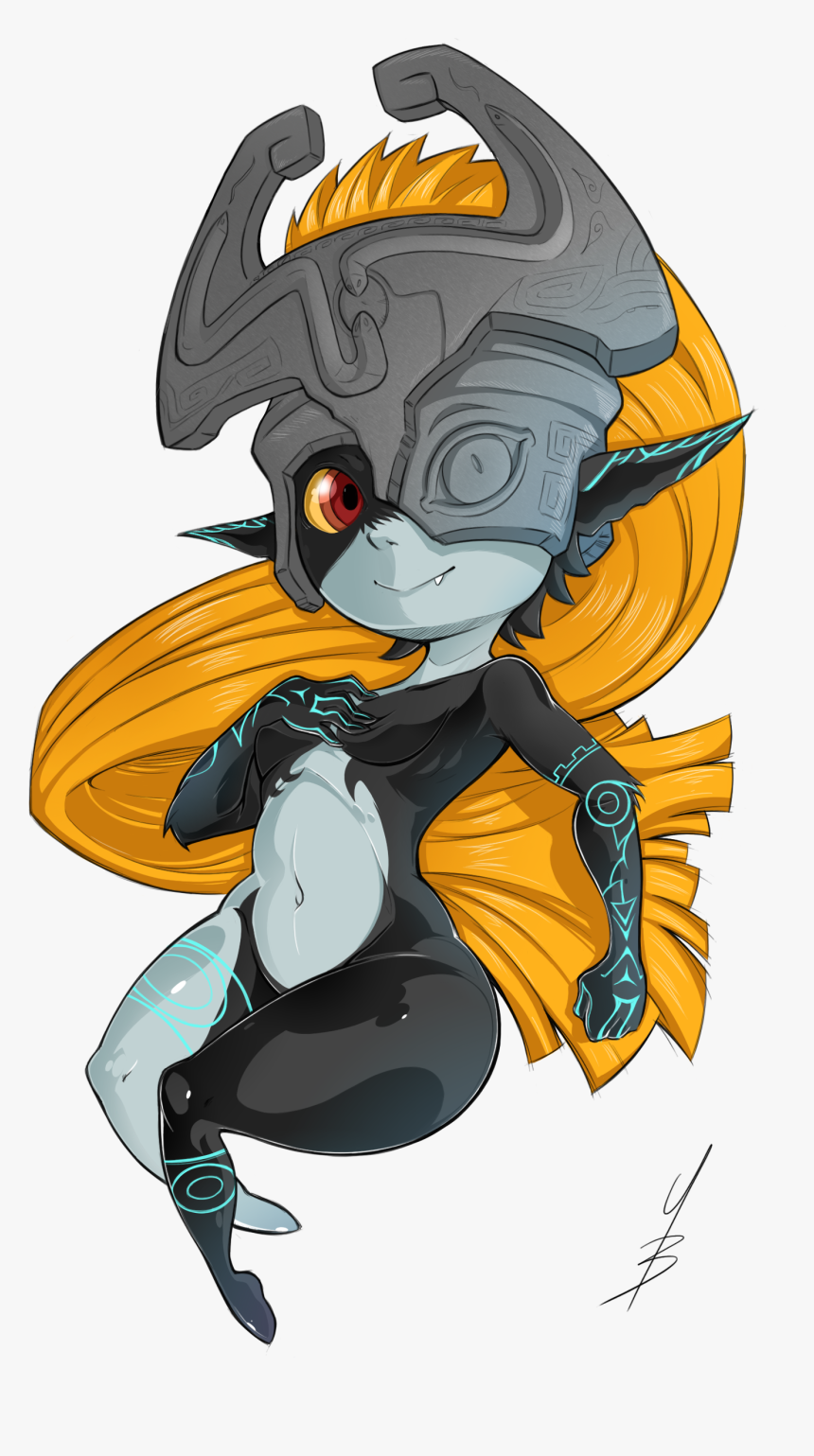 Midna Hair Png Midna Hair - Loz Twilight Princess Midna, Transparent Png, Free Download