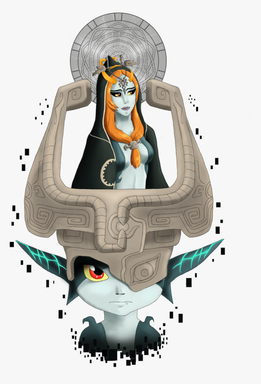 Twilight Princess Tribute Midna By - Midna Twilight Princess Drawing, HD Png Download, Free Download