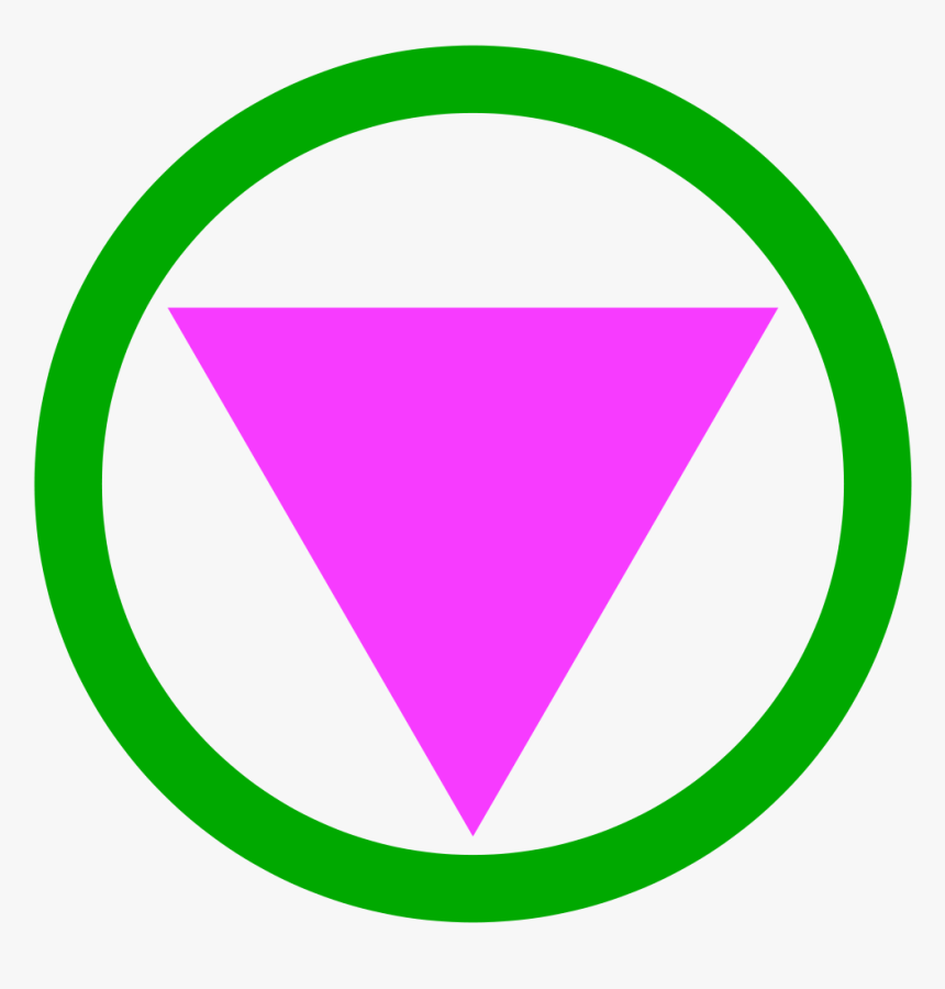 Safe Space Pink Triangle, HD Png Download, Free Download