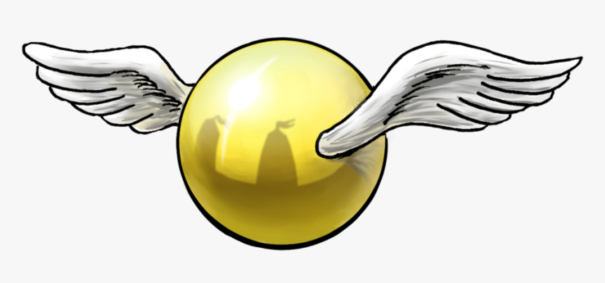 Golden Snitch Clipart - Harry Potter Golden Snitch Cartoon, HD Png Download, Free Download