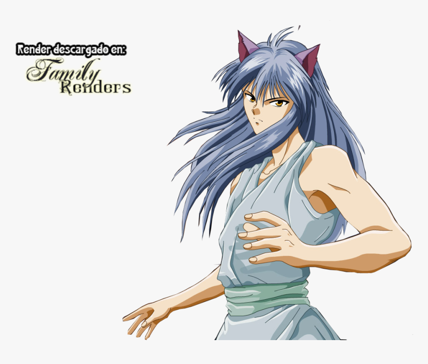 Anime Family Renders Png Yoko Kurama - Kurama Yuyu Hakusho Png, Transparent Png, Free Download