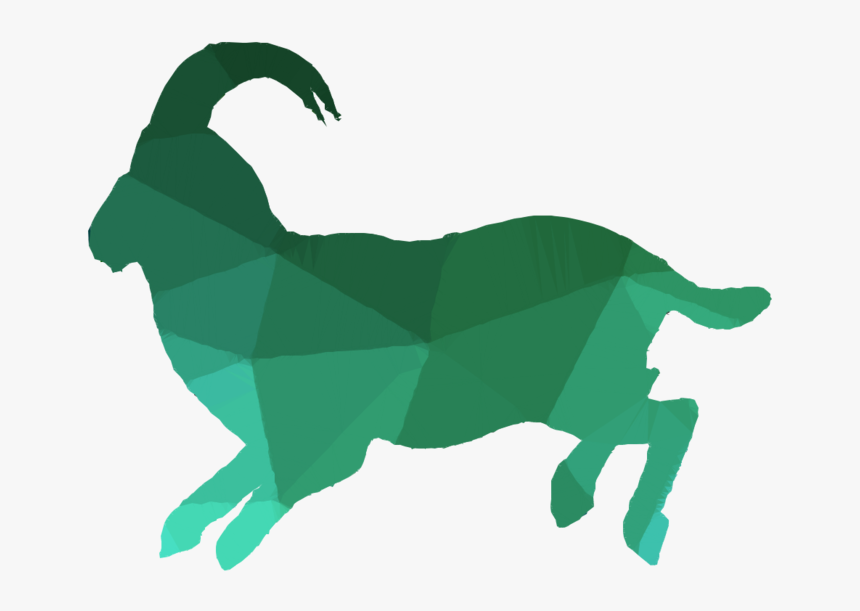 Green,goats,clip Figure,fictional Character,graphics - Clipart Goat, HD Png Download, Free Download