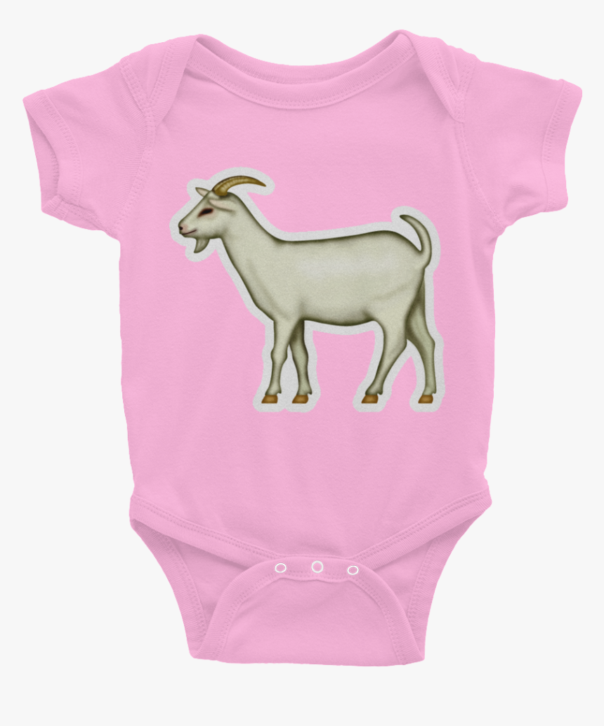 Goat Emoji Png - Infant Bodysuit, Transparent Png, Free Download