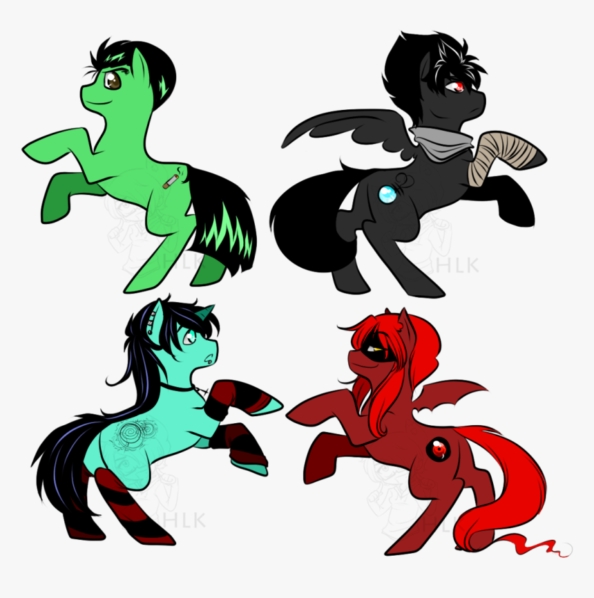 Hieislittlekitsune, Hiei, Oc, Ponified, Safe, Urameshi - Cartoon, HD Png Download, Free Download