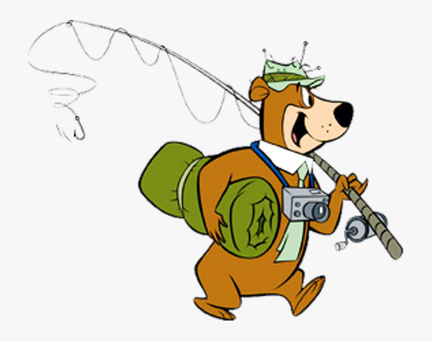 Yogi The Bear Fishing, HD Png Download, Free Download